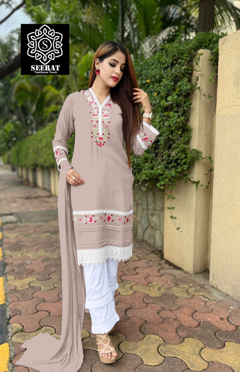 Seerat 1100 Fancy Ethnic Wear Heavy Georgette Ready Made Collection